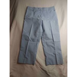 Counterparts Dress Pants Womens Size 8P Blue Twill Professional Career Office